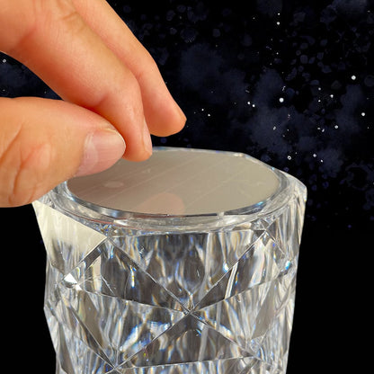 Krystal Bordlampe m/Touch funktion