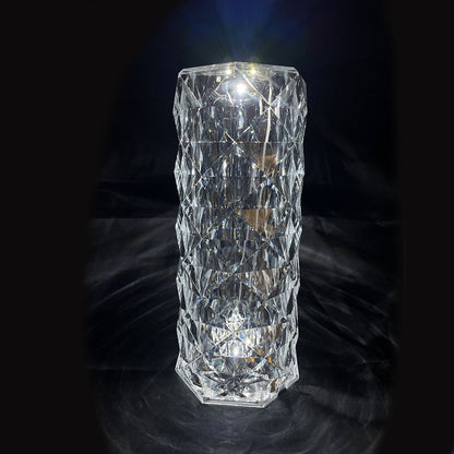 Krystal Bordlampe m/Touch funktion