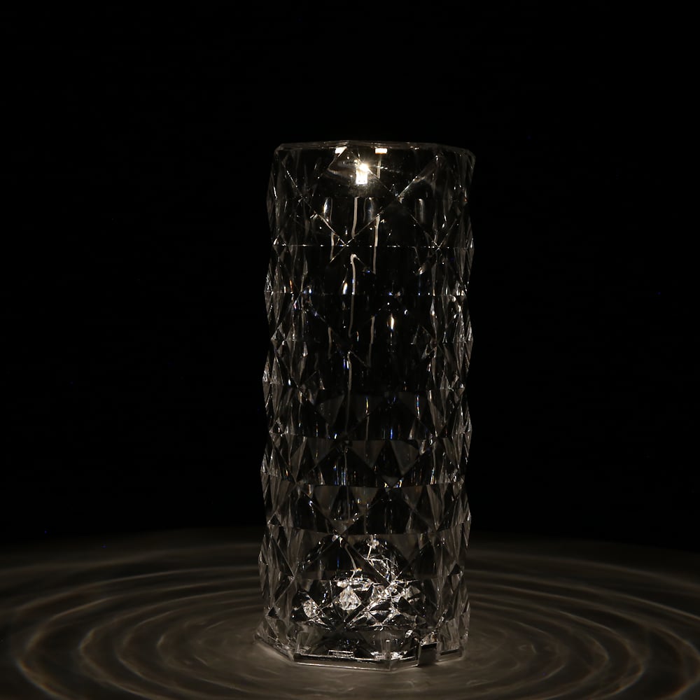 Krystal Bordlampe m/Touch funktion