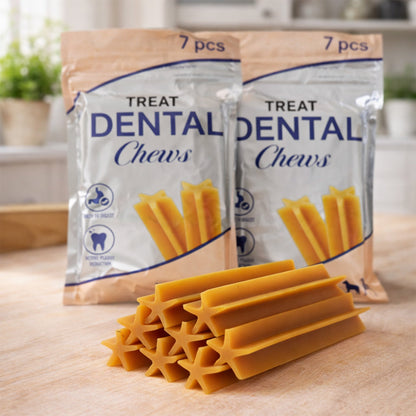 Dental Tyggeben til Hund – Sund Mund & Frisk Ånde (7x4) 560G