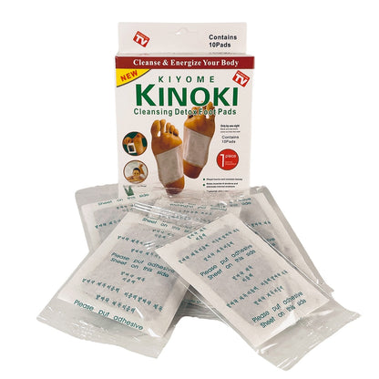 Kinoki Detox Fodplastre - 5 dages kur (10 stk. pakke)
