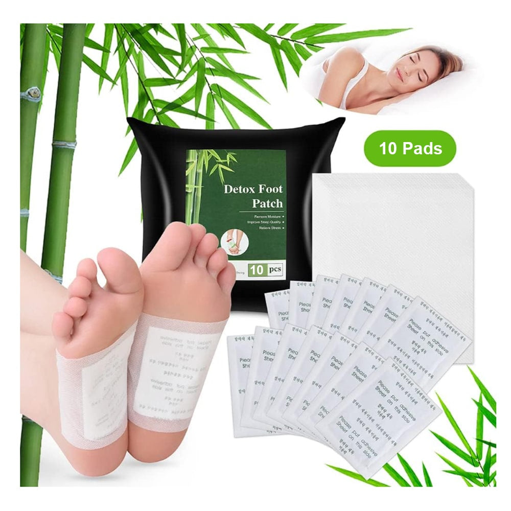 Kinoki Detox Fodplastre - 5 dages kur (10 stk. pakke)