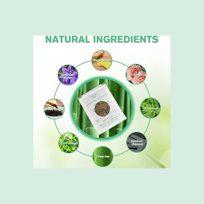 Kinoki Detox Fodplastre - 5 dages kur (10 stk. pakke)