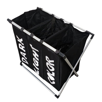 Vasketøjskurv tredelt (fås i flere farver)