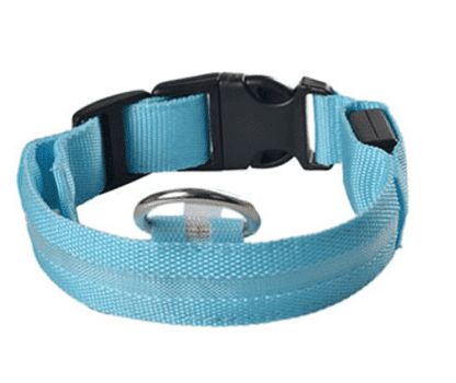 Hundehalsbånd med led-lys