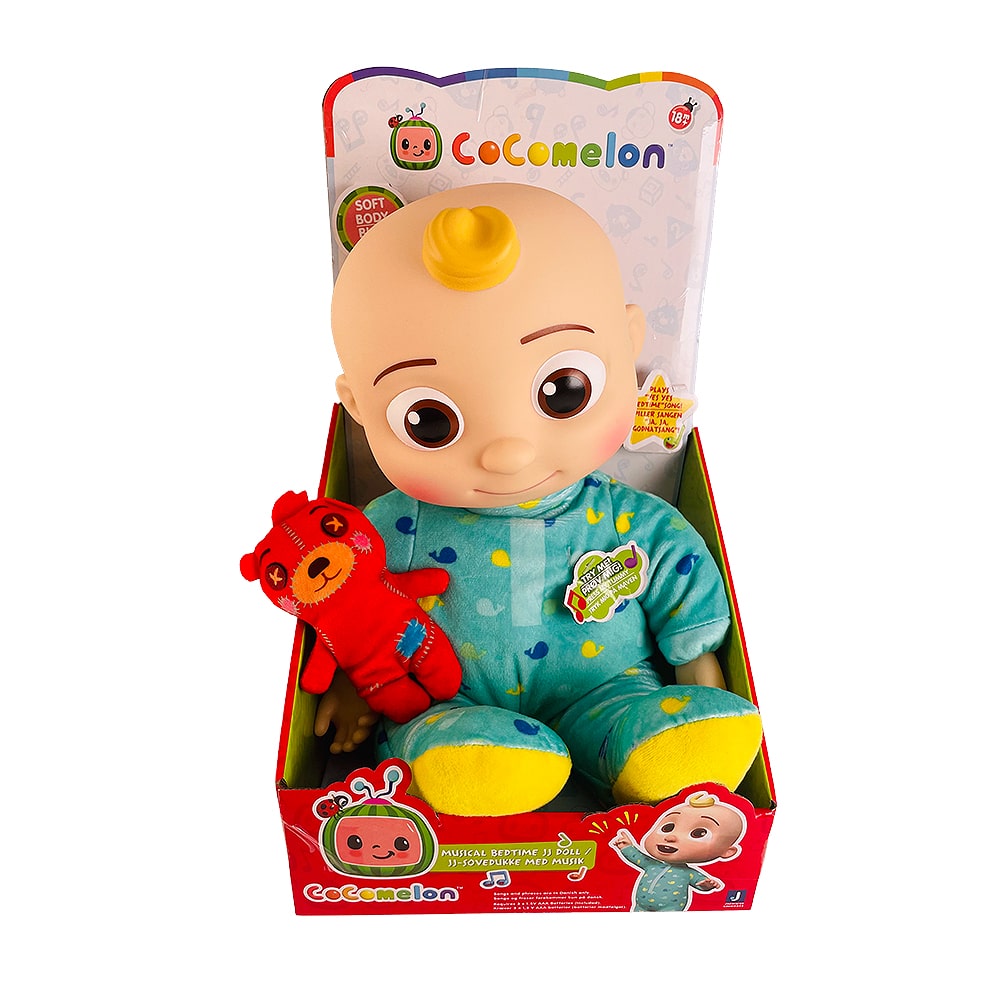 Cocomelon JJ Syngende Dukke - Danske Tale -