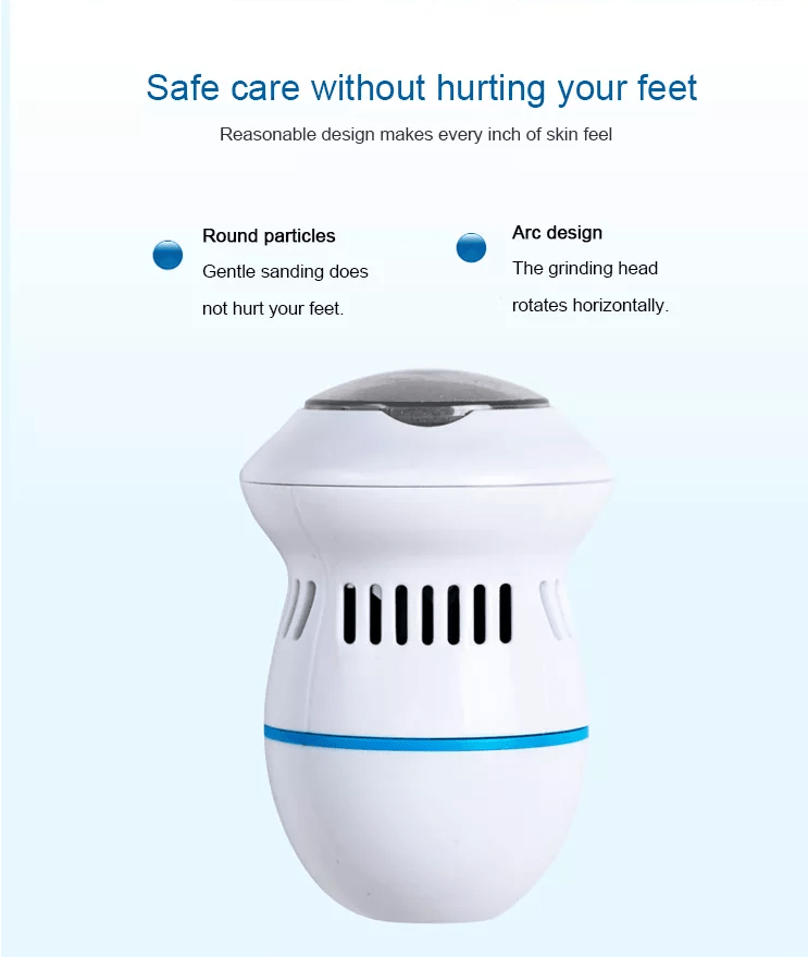 Elektrisk pedicure fod fil - Genopladelig via USB