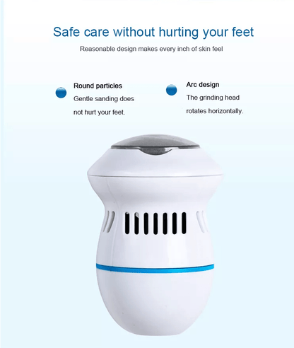 Elektrisk pedicure fod fil - Genopladelig via USB