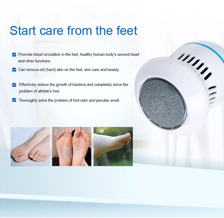 Elektrisk pedicure fod fil - Genopladelig via USB