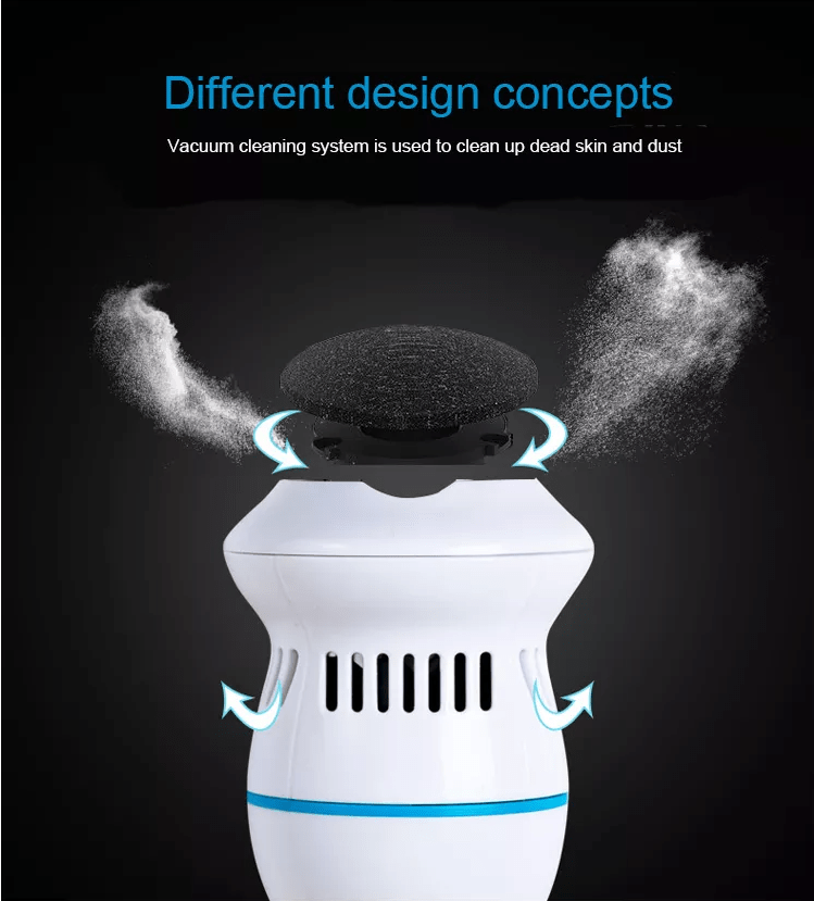 Elektrisk pedicure fod fil - Genopladelig via USB