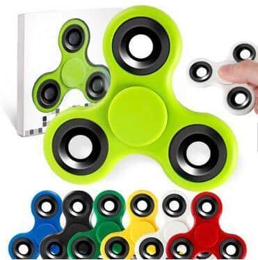 Fidget Spinner - flere forskellige farver