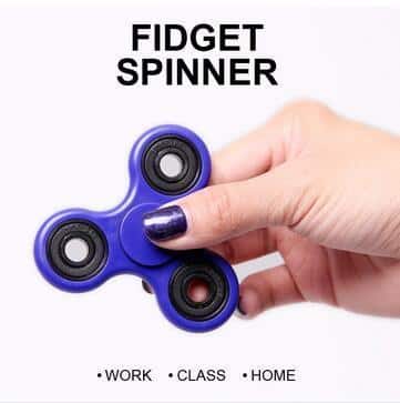 Fidget Spinner - flere forskellige farver