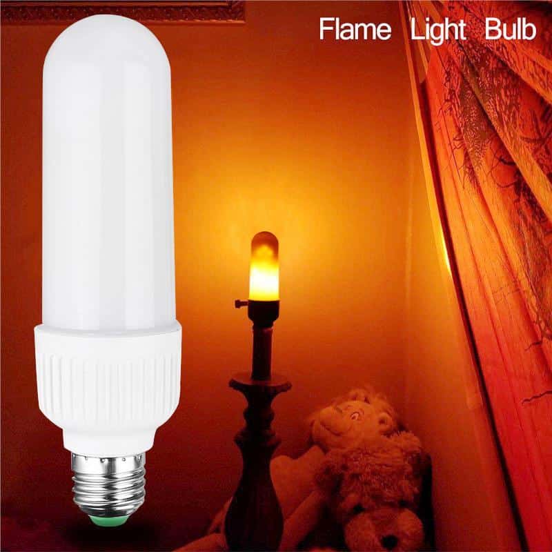LED flamme pære E27