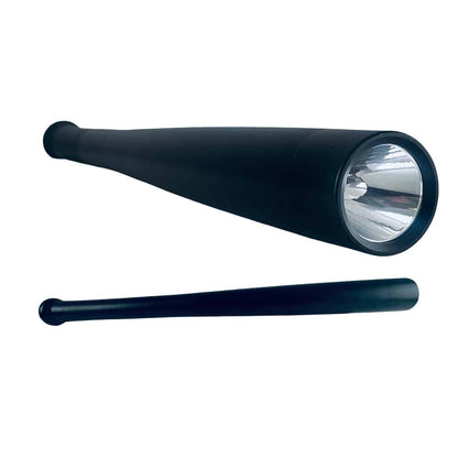 Kraftig lommelygte 1.000 Lumen - Aluminiumslegering - baseball design -