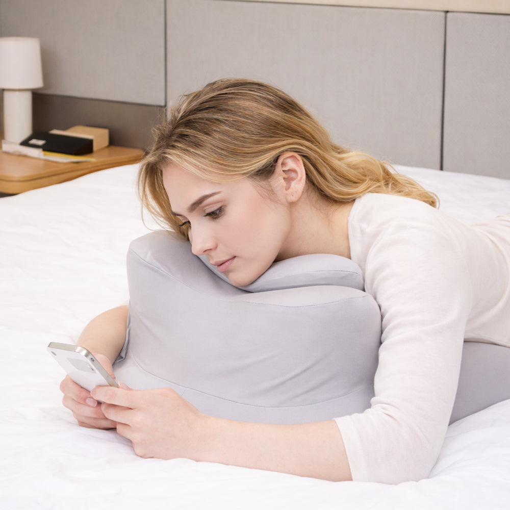Ergonomisk Memory Foam positionspude med Aftagelig Nakkepude