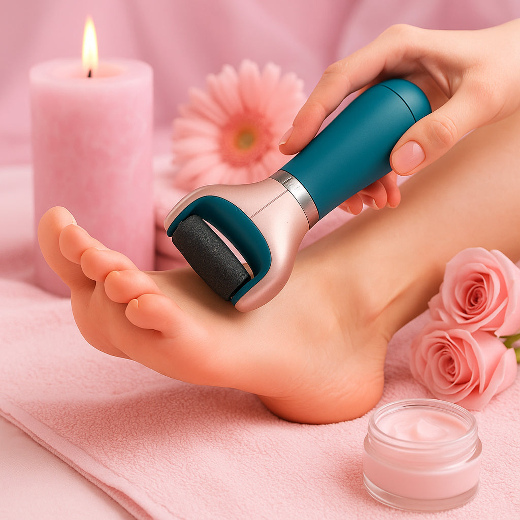 Elektrisk fodfil til pedicure (til batterier AA)