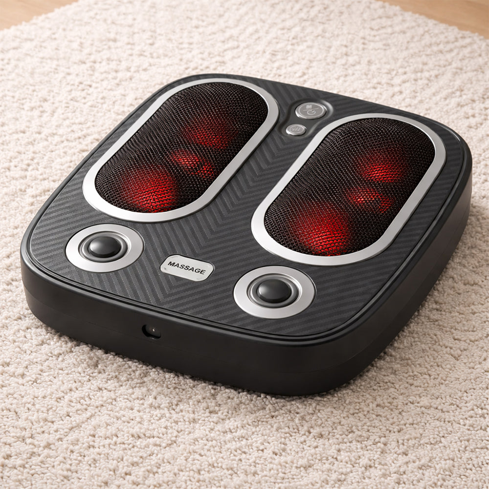 Fodmassage med varme, vibration og roterende massage