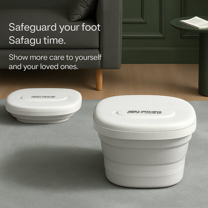 Foldbart Fodspa – Kraftig varme og dyb massage