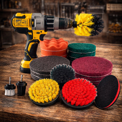 Rengøringsbørster - 4-i-1, 12-i-1 eller 22-i-1