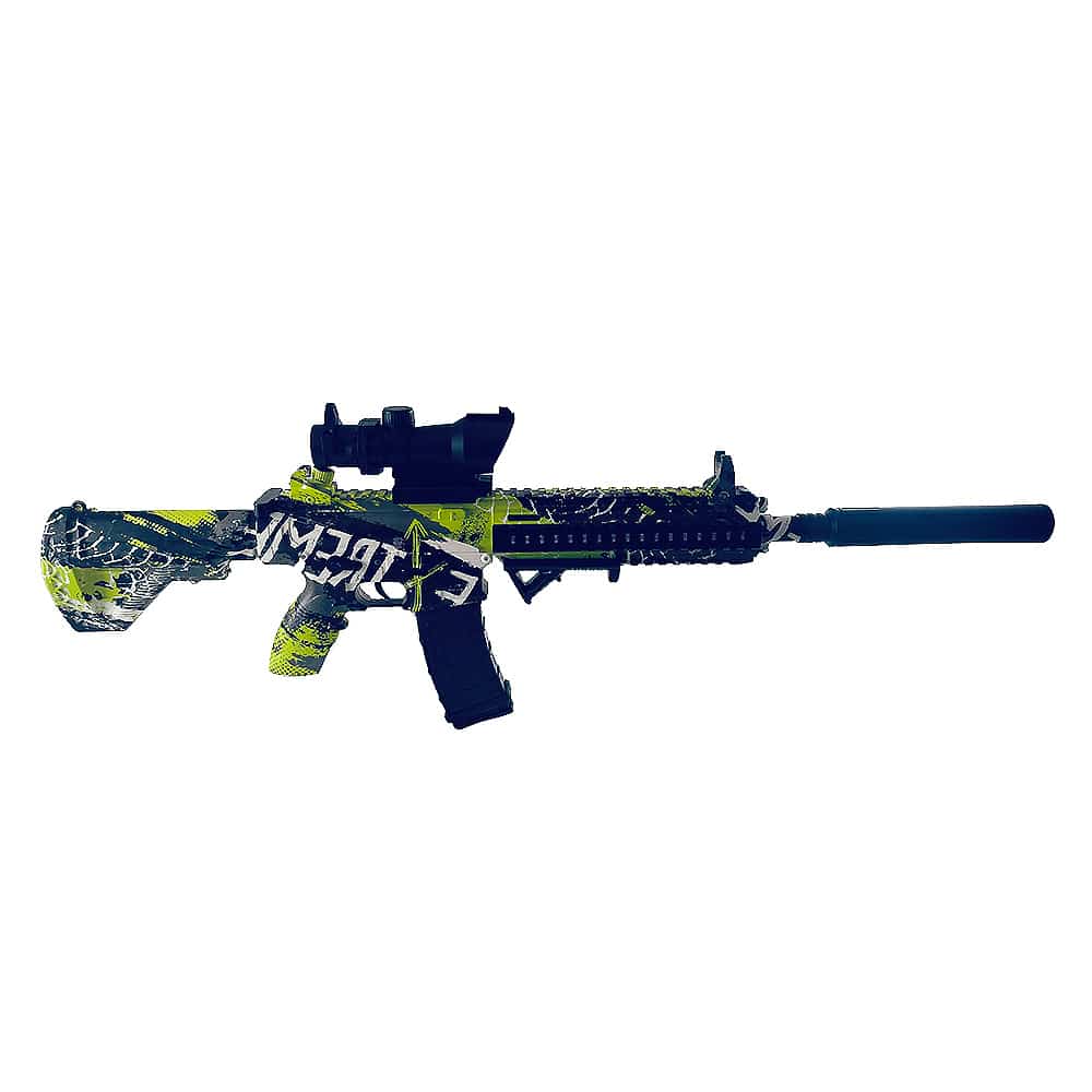 Gel Blaster Gevær - inkl. gelékugler - rækkevidde på 18+ meter -