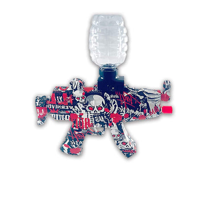 Gel Blaster Elektrisk Maskinpistol - inkl. gelékugler - rækkevidde på 20+ meter - (Ekstra stort batteri)