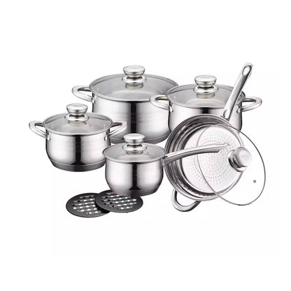 Royalty Line Grydesæt i rustfrit stål