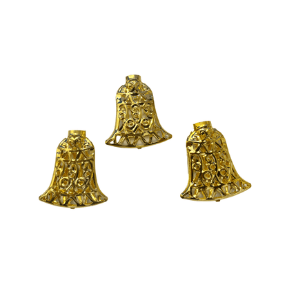 LED-lyskæde m/Klokker 20 stk. - Guld eller Sølv (3 meter)