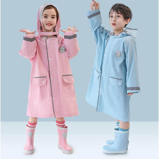 Frisk farvevalg for børne gummistøvler: himmelblå og lys-lilla