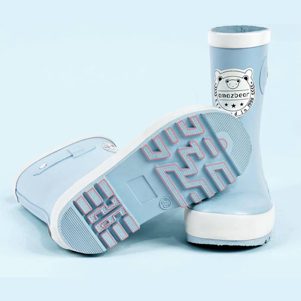 Størrelsesvarierede børne gummistøvler fra 24 til 35