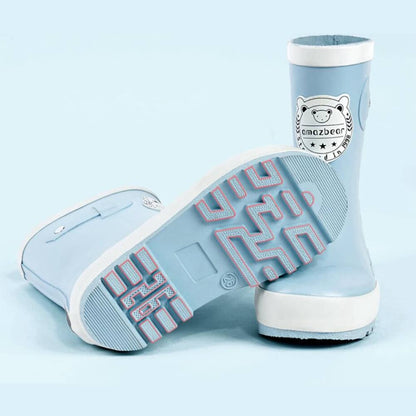 Størrelsesvarierede børne gummistøvler fra 24 til 35