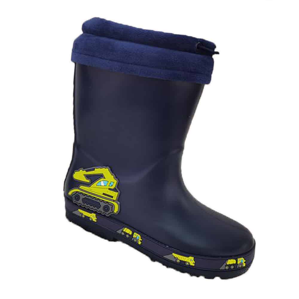 Børne Gummistøvler Røde eller Mørke Blå