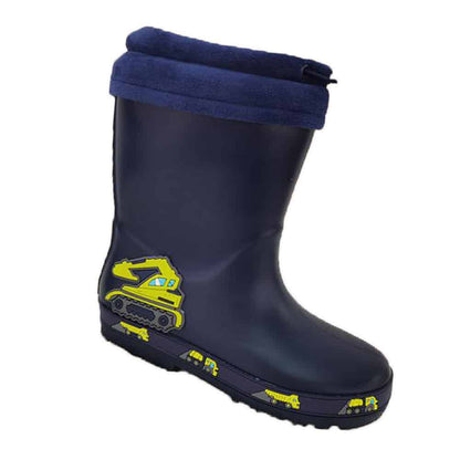 Børne Gummistøvler Røde eller Mørke Blå