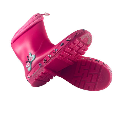 Børne Gummistøvler Røde eller Mørke Blå