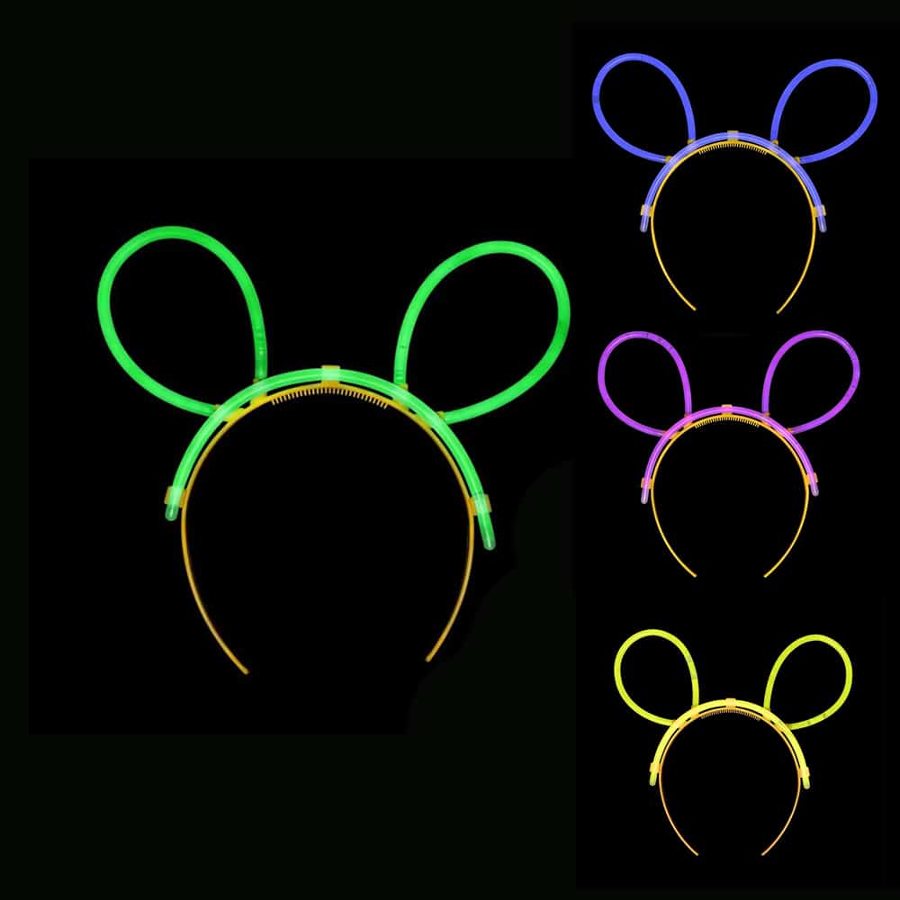 Selvlysende Hårbånd - flere farver -