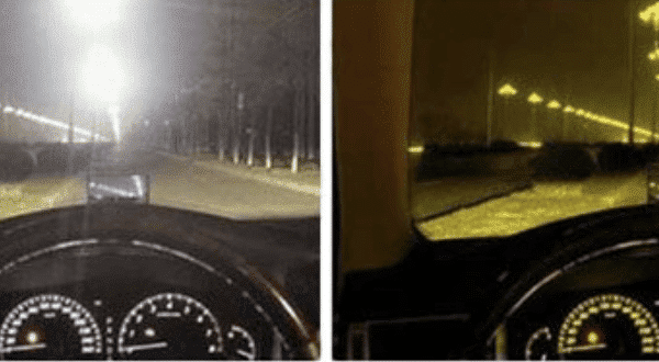 HD-Vision briller - 2 stk dag+nat polariserede briller (perfekt som bilkørsels- sports- nattekørsels- &amp; UV-solbriller)