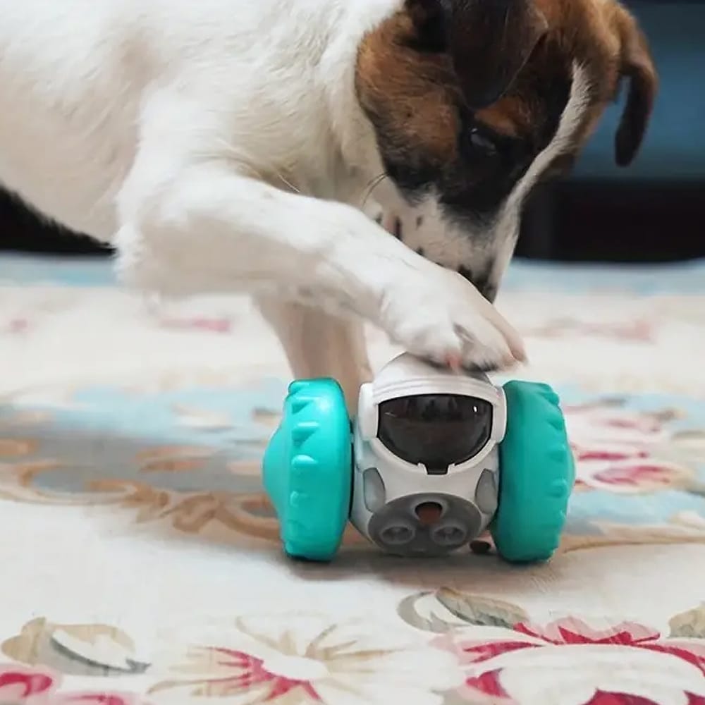 Interaktiv Robot Foderdispenser – Sjov for både hunde og katte!