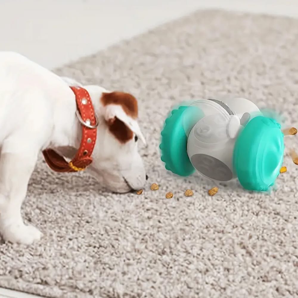 Interaktiv Robot Foderdispenser – Sjov for både hunde og katte!