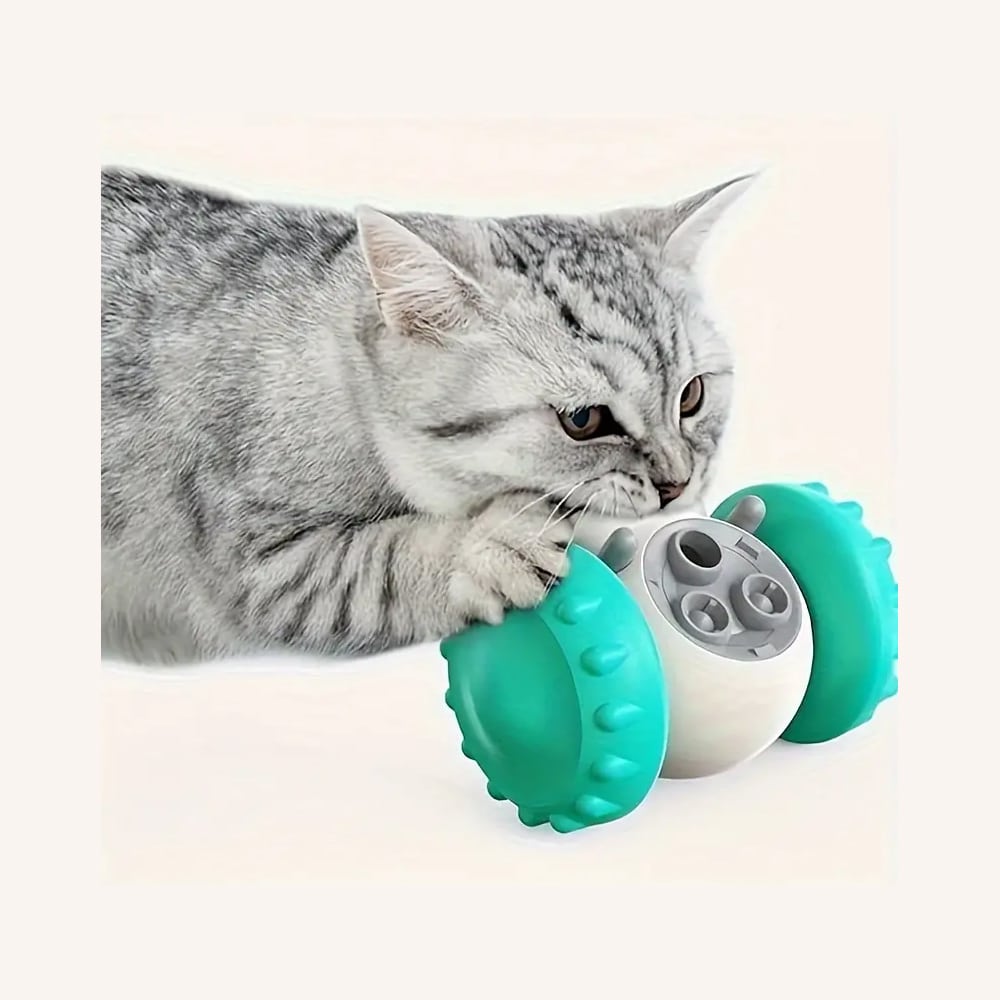 Interaktiv Robot Foderdispenser – Sjov for både hunde og katte!