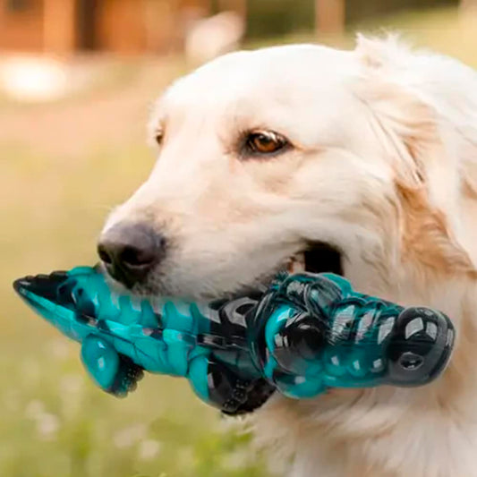 Krokodille Tyggelegetøj til Hunde – Ekstremt Holdbart og Tandrensende