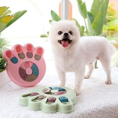 Interaktivt Foder-Puslespil til Hunde