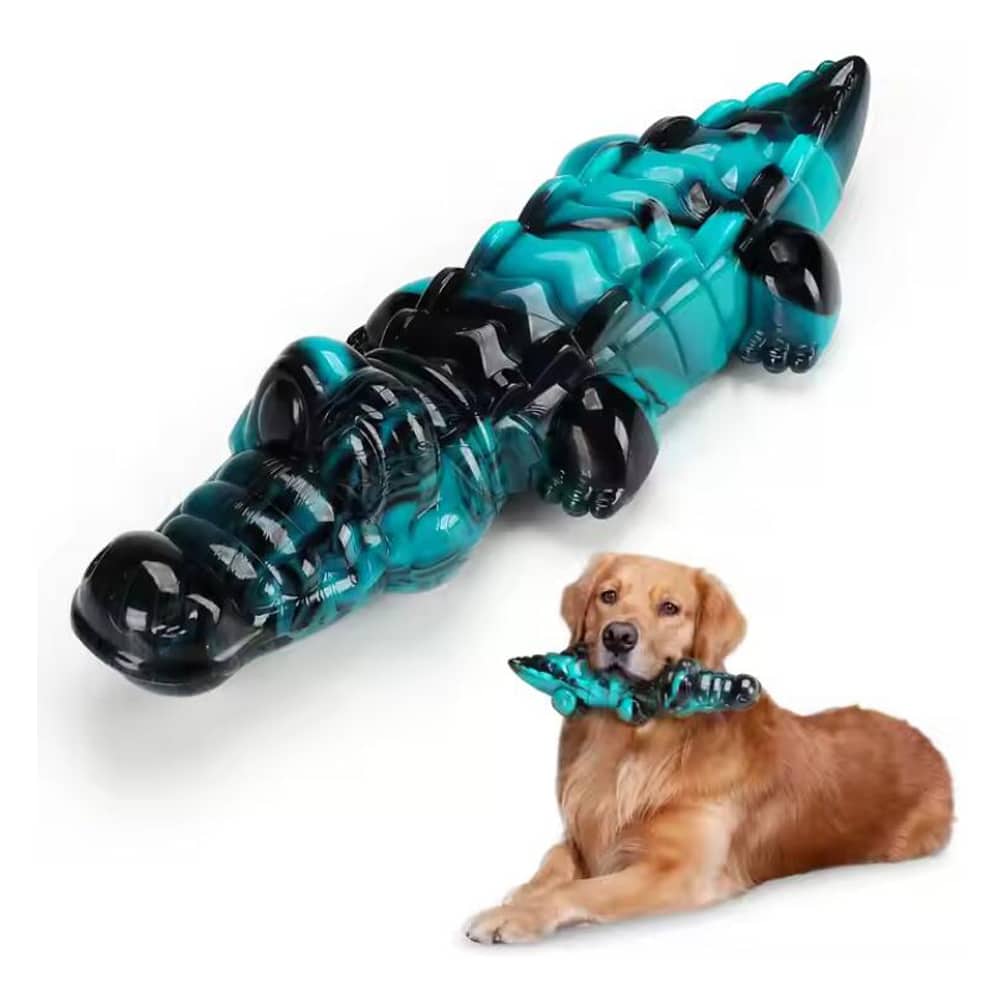 Krokodille Tyggelegetøj til Hunde – Ekstremt Holdbart og Tandrensende