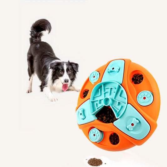 Interaktiv Foderskål – Langsom Fodring og Mentalt Stimulerende Leg