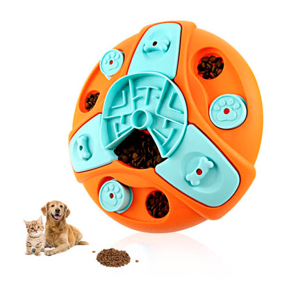 Interaktiv Foderskål – Langsom Fodring og Mentalt Stimulerende Leg