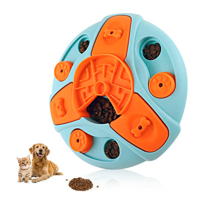 Interaktiv Foderskål – Langsom Fodring og Mentalt Stimulerende Leg