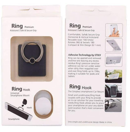 Universal Ring Holder til Smartphone/Tablet