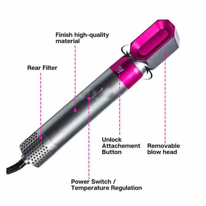 Hot Air Styler 5-i-1 -style dit hår som en professionel-