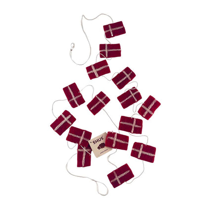 Julepynt Måne, Stjerne og planeter - Håndlavet - 100% ren uld