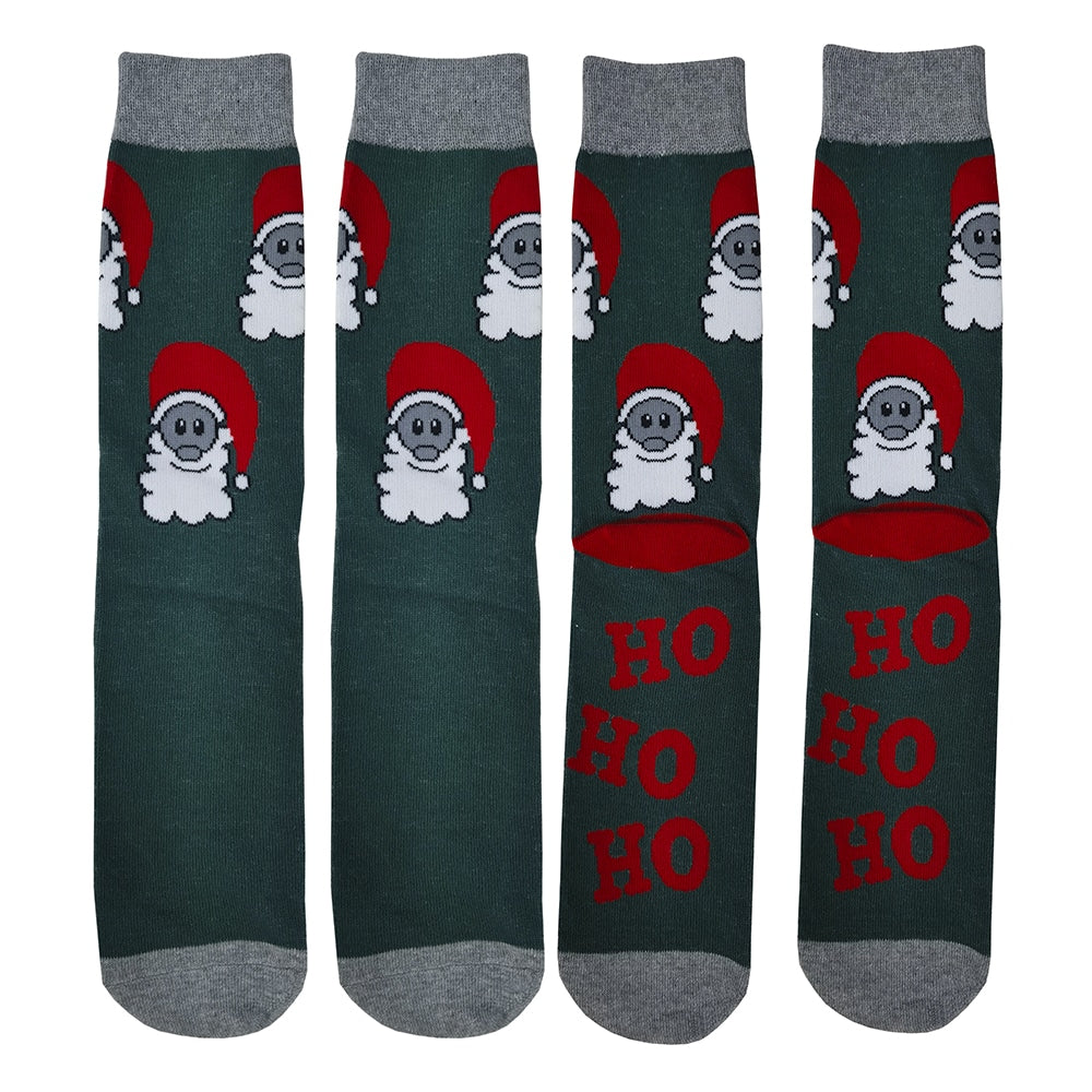Julestrømper 5 par i forskellige motiver og farver