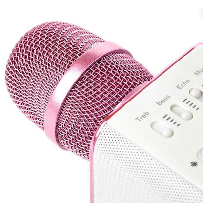 Karaoke Mikrofon Bluetooth med Højttaler