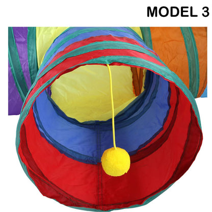 Kattetunnel med stabil form - 3 forskellige størrelser -